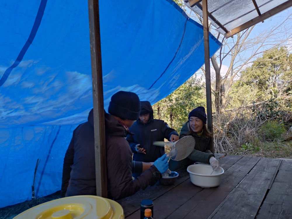 味噌づくり